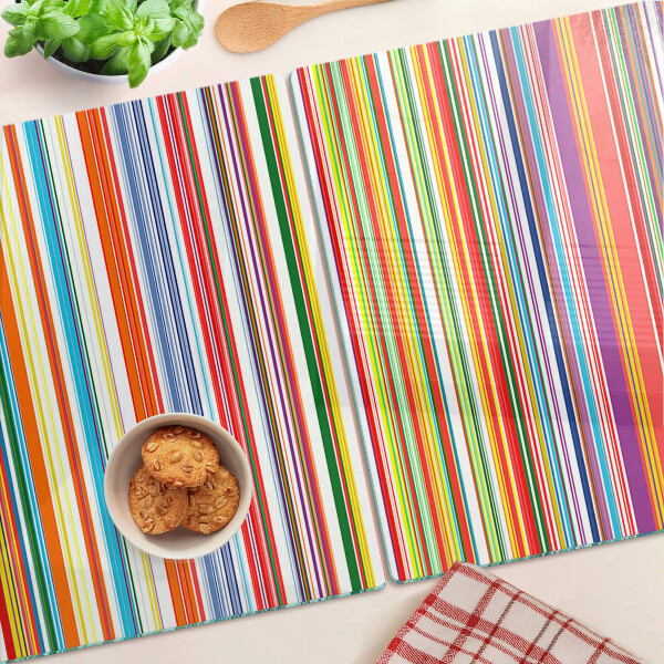 Cutting board Colorful stripes