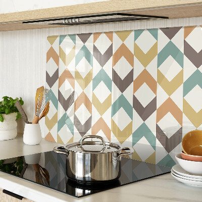 Chopping board Geometry in pastel colors