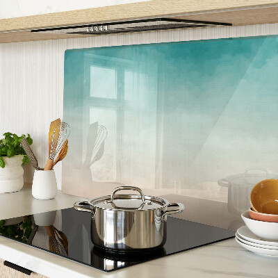 Cutting board Blue and orange gradient