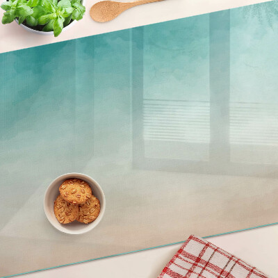 Cutting board Blue and orange gradient