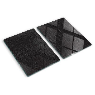 Chopping board glass Geometry of lines and shadows