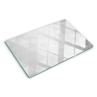 Chopping board Geometric patterns in shades of gray