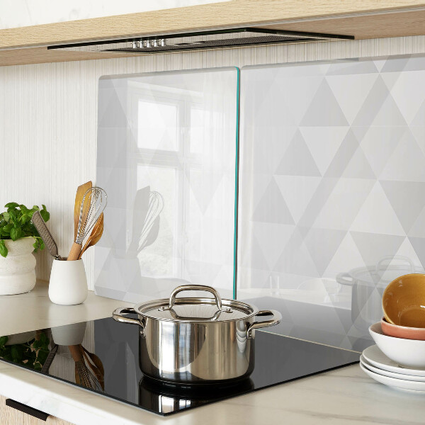 Chopping board Geometric patterns in shades of gray