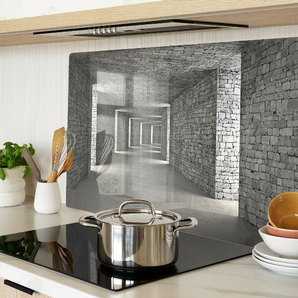 Glass cutting board The illusion of space in architecture