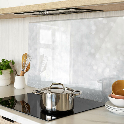 Glass kitchen board Sparkling bokeh with light effect