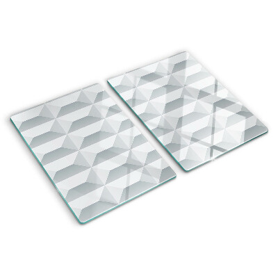 Chopping board 3D cube geometry