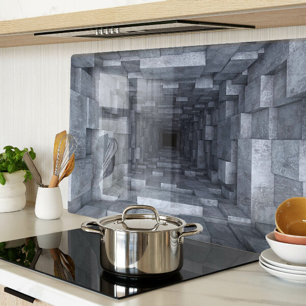 Chopping board glass Deep Hole Illusion
