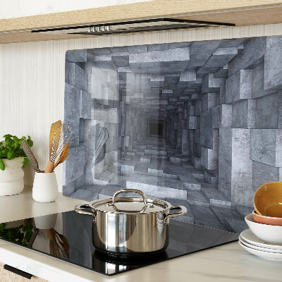 Chopping board glass Deep Hole Illusion