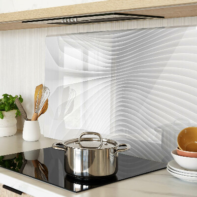 Chopping board Waves and lines in shades of gray