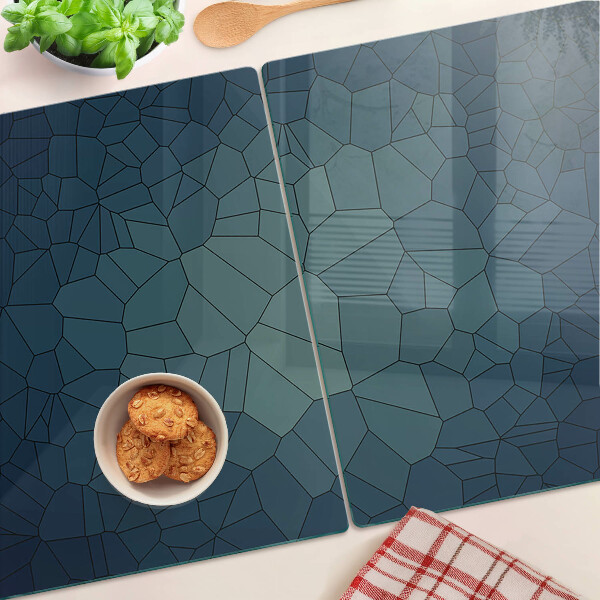 Glass kitchen board Mosaic pattern