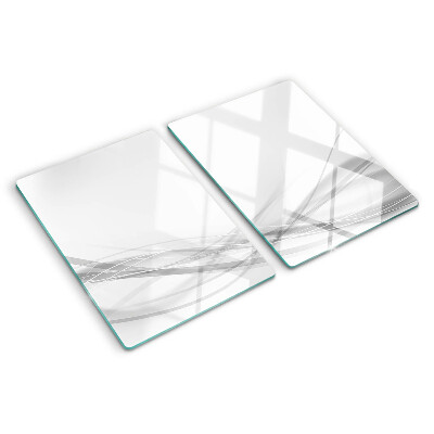 Chopping board Abstract lines and waves