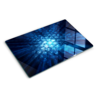 Cutting board Blue light rays