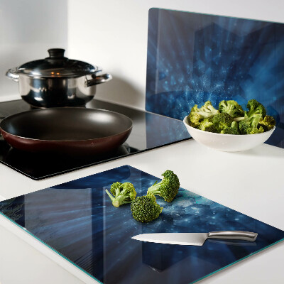 Cutting board Blue light rays