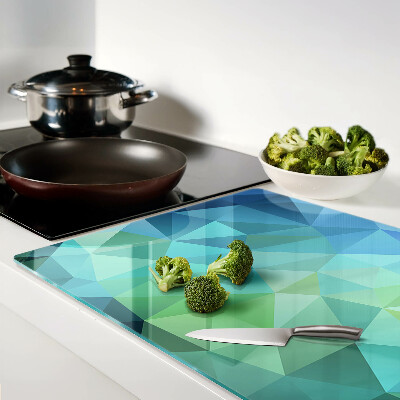 Cutting board Geometric abstract pattern