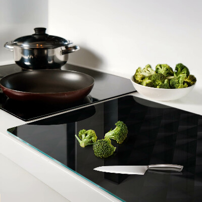 Chopping board Geometric patterns in shades of black