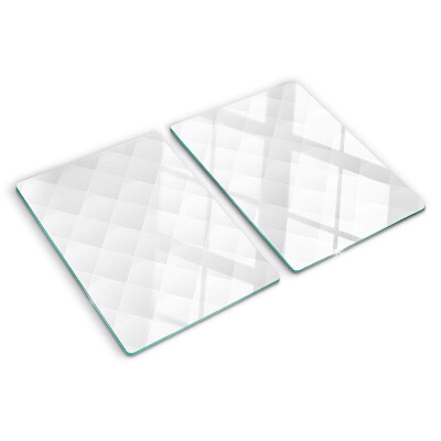 Chopping board glass Rhombus pattern