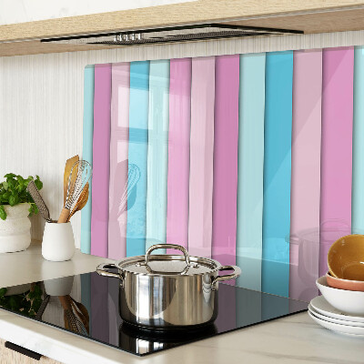 Chopping board glass Geometry in pastel colors