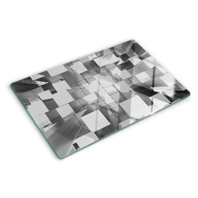 Chopping board glass Abstract geometric shapes