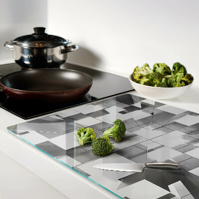 Chopping board glass Abstract geometric shapes