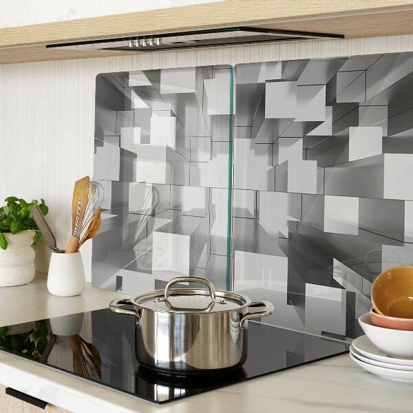 Chopping board glass Abstract geometric shapes