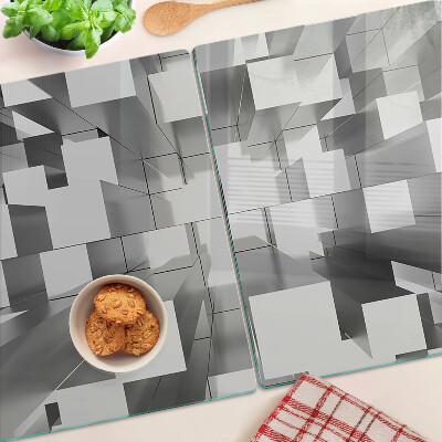 Chopping board glass Abstract geometric shapes