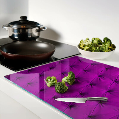Cutting board Purple quilting