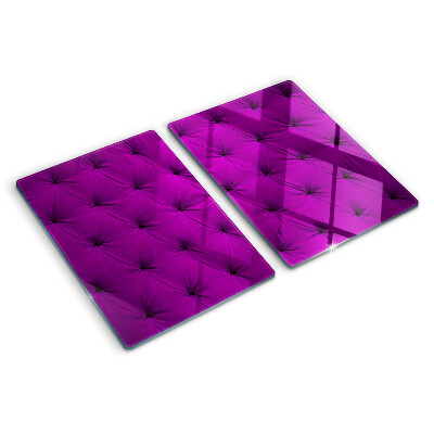 Cutting board Purple quilting