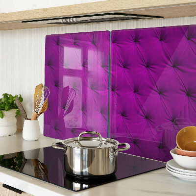 Cutting board Purple quilting