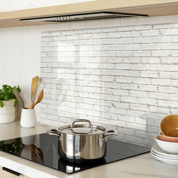 Chopping board White brick wall