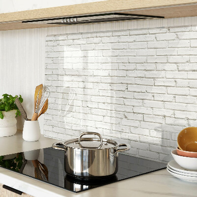 Chopping board White brick wall