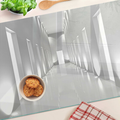 Cutting board Abstract light maze