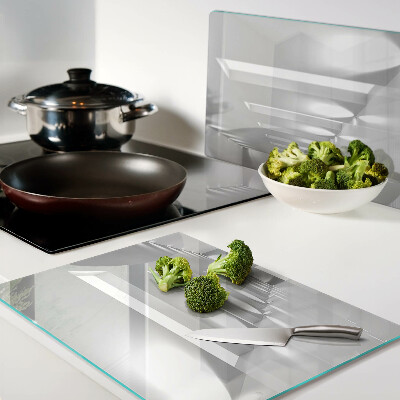 Cutting board Abstract light maze