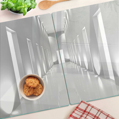 Cutting board Abstract light maze