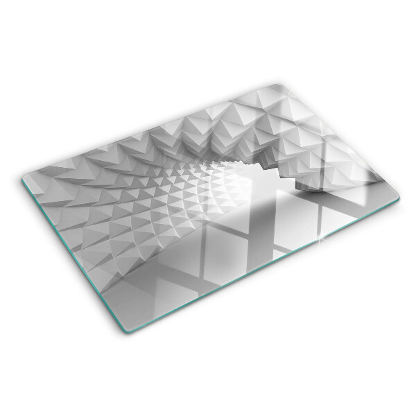 Chopping board 3D geometric pattern