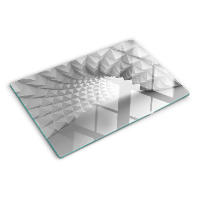 Chopping board 3D geometric pattern