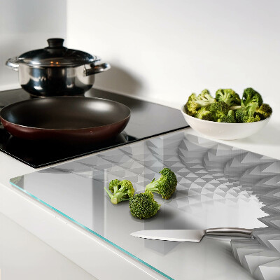 Chopping board 3D geometric pattern