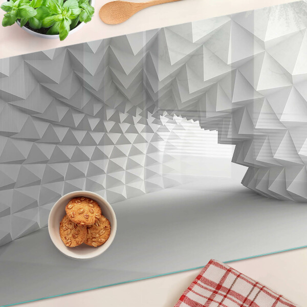 Chopping board 3D geometric pattern
