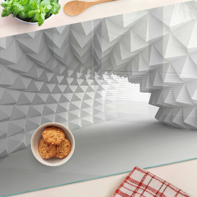 Chopping board 3D geometric pattern