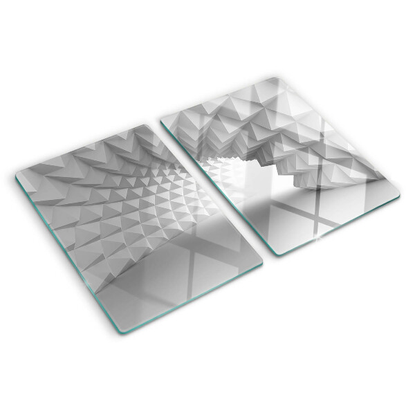 Chopping board 3D geometric pattern