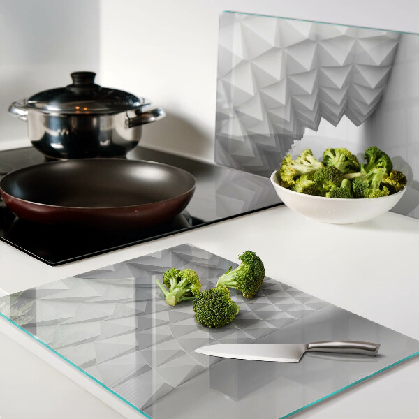 Chopping board 3D geometric pattern