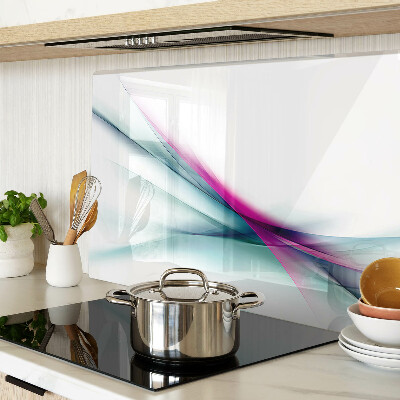 Cutting board Abstract color waves