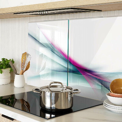 Cutting board Abstract color waves