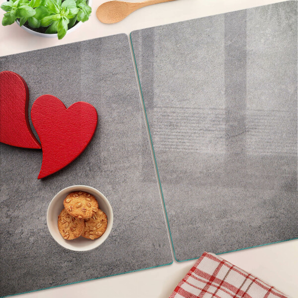 Cutting board Heart in the background of the window