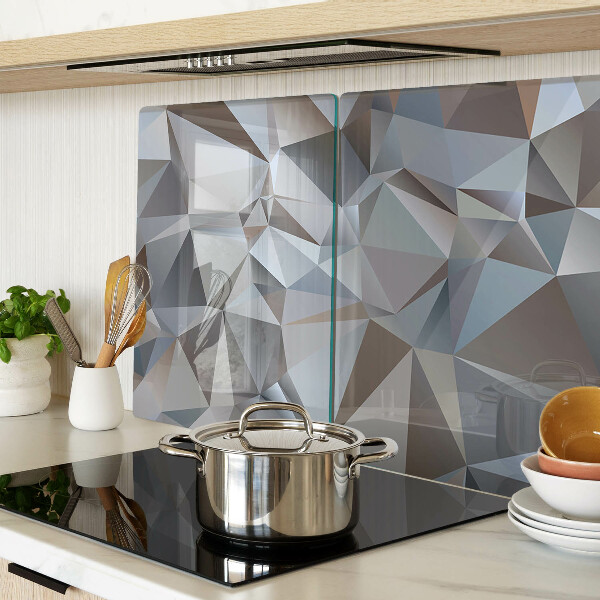 Glass cutting board Diamond cut pattern