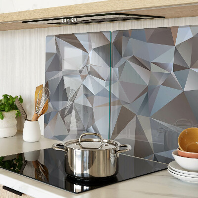 Glass cutting board Diamond cut pattern