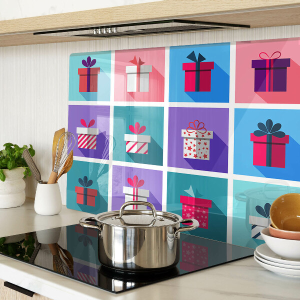 Chopping board Gift motifs in various colors