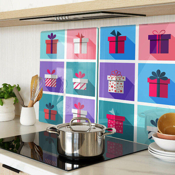 Chopping board Gift motifs in various colors