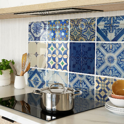 Glass chopping board Mosaic tile pattern
