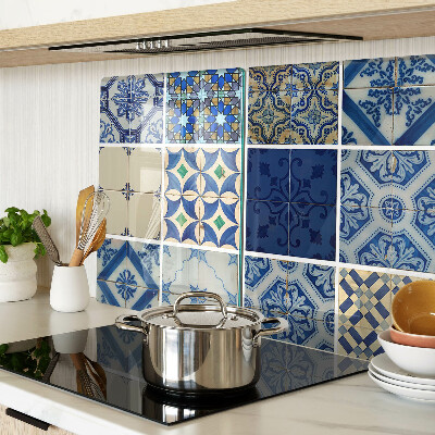 Glass chopping board Mosaic tile pattern