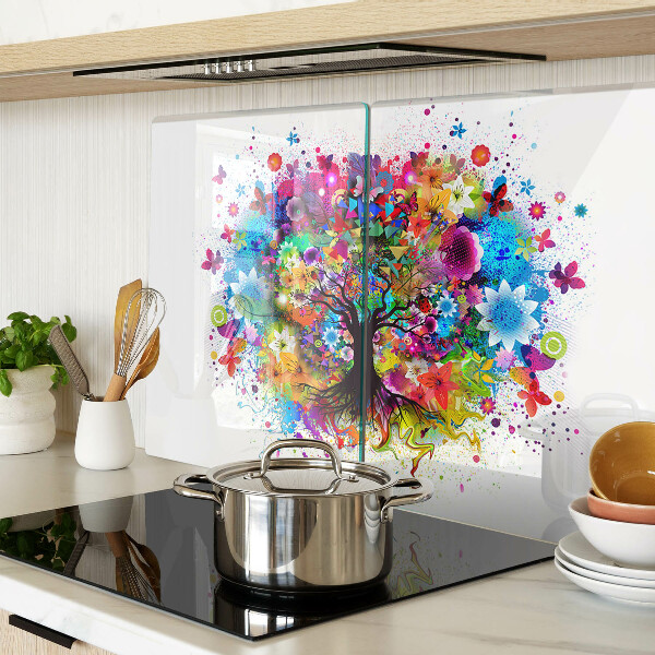 Chopping board Colorful Tree of Life